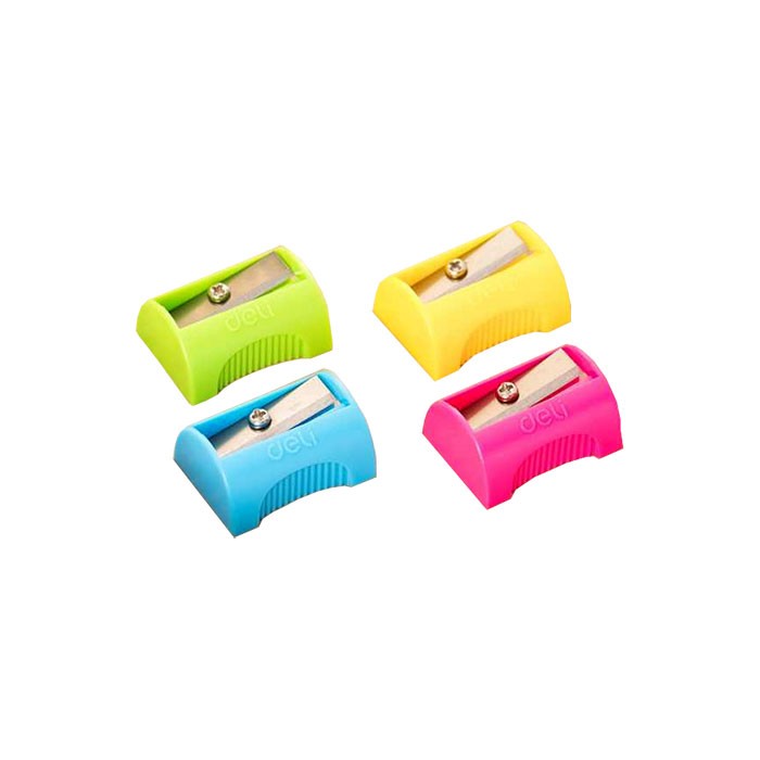 Ascutitoare-Deli-simpla-plastic-0594-culori-neon