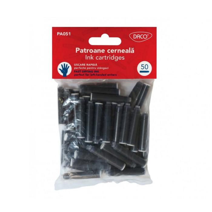 Patroane-stilou-mici-albastre-50-bucatiset-Daco-PA051