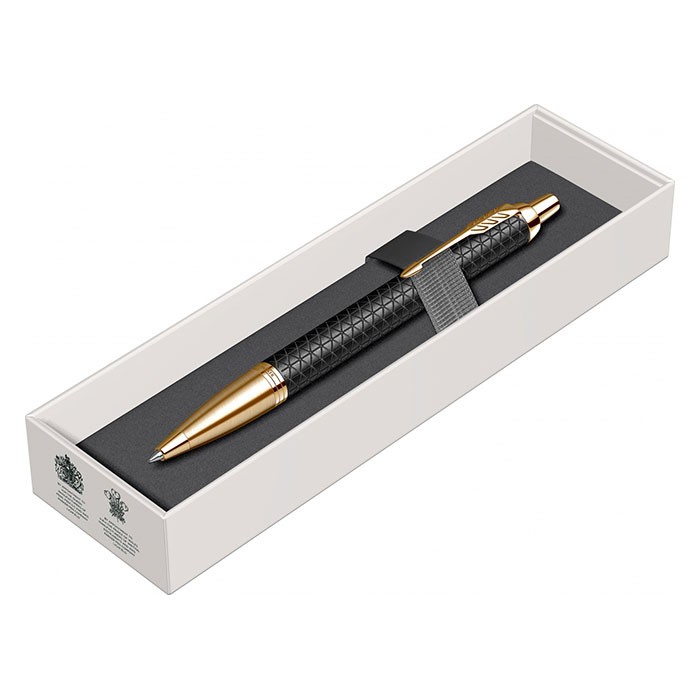 Pix-Parker-IM-Royal-Premium-negru-cu-accesorii-aurii