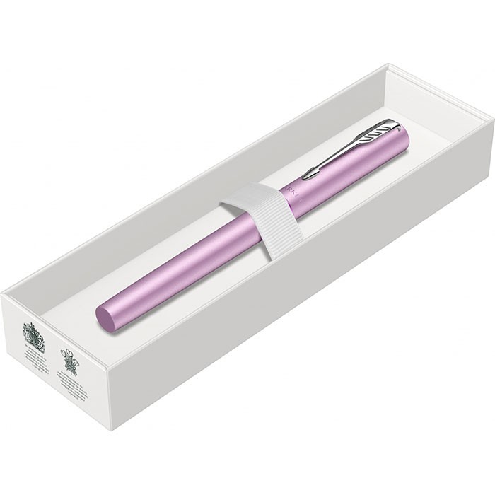 Stilou-Parker-Vector-Royal-XL-Liliac-lila-cu-accesorii-cromate