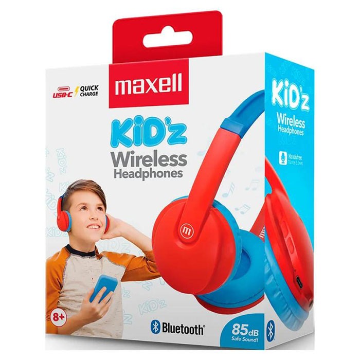 Casti-fara-fir-Bluetooth-HP-BT350-Kidz-turcoaz-si-rosu-Maxell