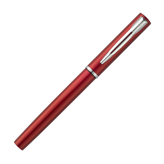 Stilou-Waterman-Allure-Metallic-Red-rosu-cu-accesorii-cromate