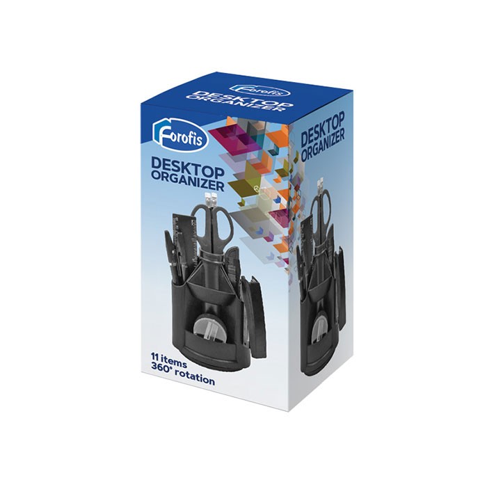 Suport-pentru-accesorii-de-birou-cu-11-articole-rotire-360-grade-Forofis-91600