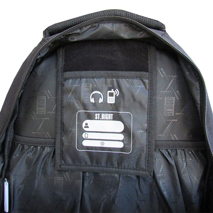 Ghiozdan-4-compartimente-2-buzunare-Majewski-Gama-St-Right-Colectia-Black-2025-BP-04