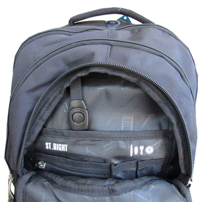 Ghiozdan-4-compartimente-2-buzunare-Majewski-Gama-St-Right-Colectia-Black-2025-BP-04