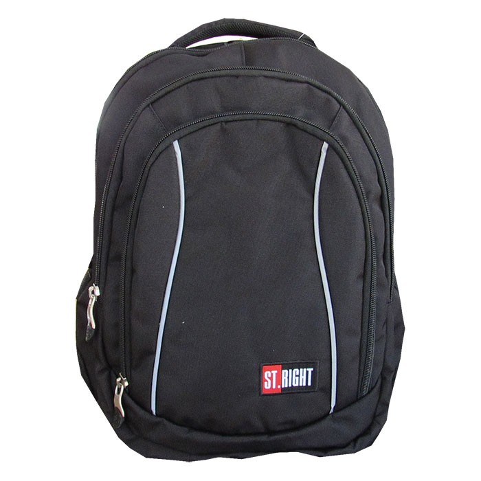 Ghiozdan-4-compartimente-2-buzunare-Majewski-Gama-St-Right-Colectia-Black-2025-BP-04