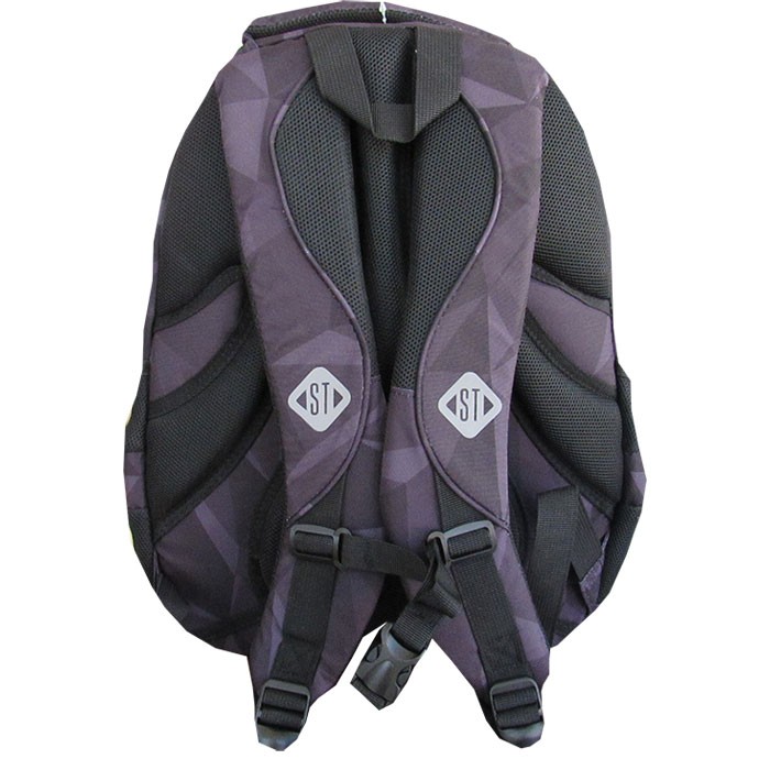 Ghiozdan-4-compartimente-2-buzunare-Majewski-Gama-St-Right-Colectia-Geometric-Grey-2025-BP-04