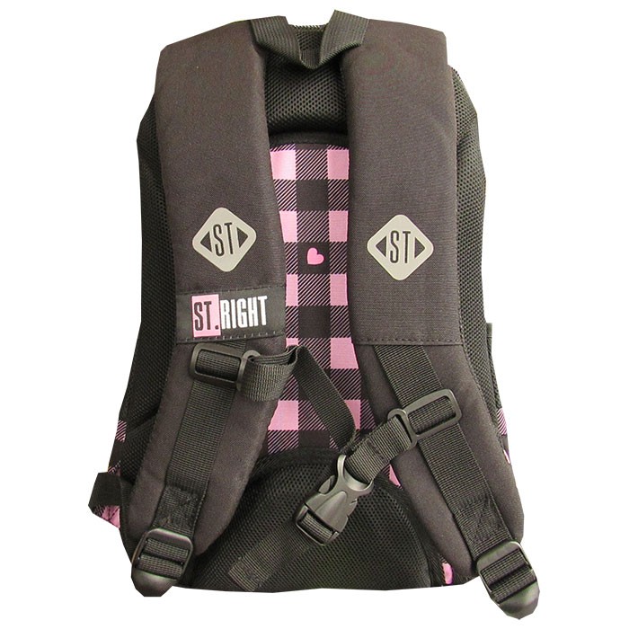 Ghiozdan-clasele-I-IV-3-compartimente-Majewski-Gama-St-Right-Colectia-Pink-Checkered-2025-BP-26