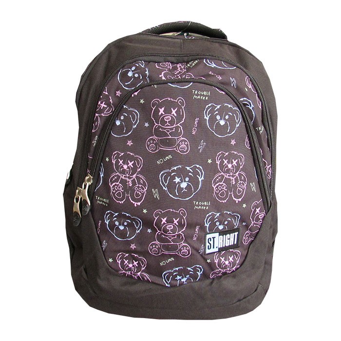 Ghiozdan-clasele-V-VIII-4-compartimente-Majewski-Gama-St-Right-Colectia-Trouble-Maker-Bear-2025-BP-06