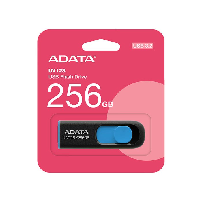 Memory-stick-USB-32-Adata-UV128-256-GB-retractabil