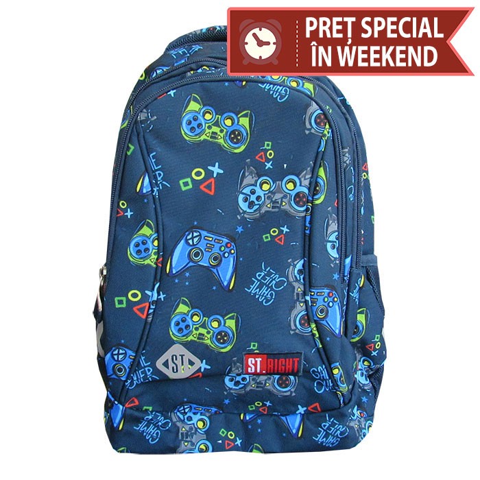 Ghiozdan-clasele-I-IV-3-compartimente-Majewski-Gama-St-Right-Colectia-Colour-Pads-2024-BP-26