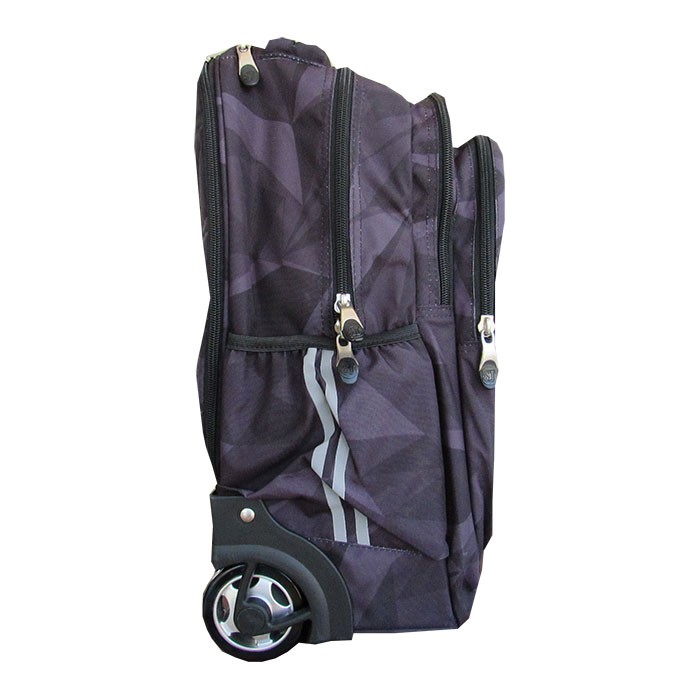 Ghiozdan-cu-troler-Majewski-Gama-St-Right-Colectia-Geometric-Grey-2025-TB01