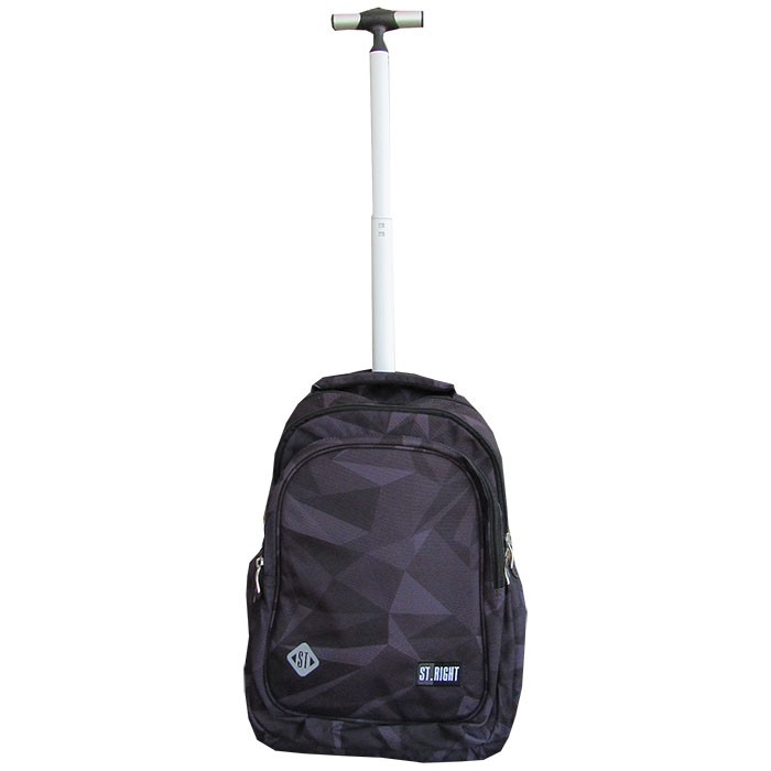 Ghiozdan-cu-troler-Majewski-Gama-St-Right-Colectia-Geometric-Grey-2025-TB01