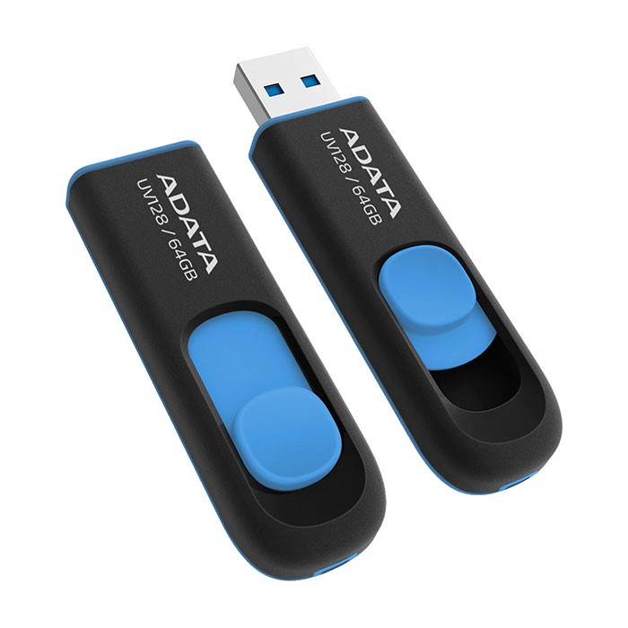 Memory-stick-USB-30-31-32-Adata-UV128-64-GB-retractabil