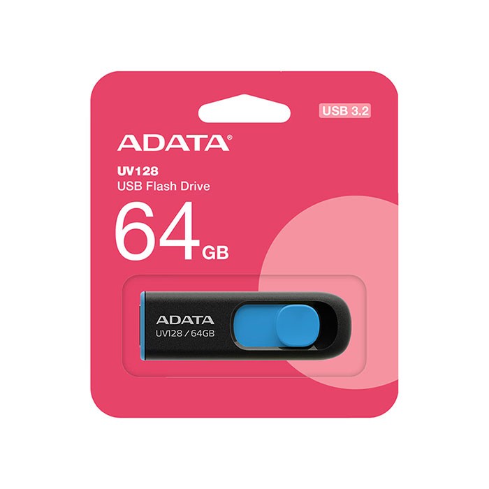 Memory-stick-USB-30-31-32-Adata-UV128-64-GB-retractabil