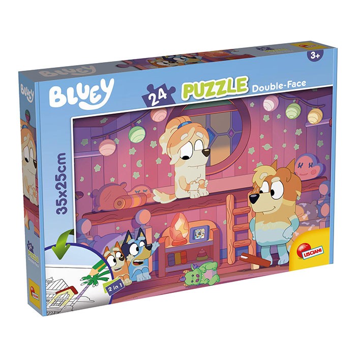 Puzzle-24-piese-Bluey-2-in-1