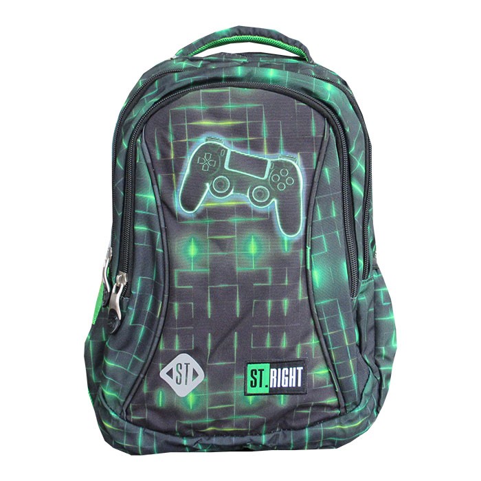 Ghiozdan-clasele-I-IV-3-compartimente-Majewski-Gama-St-Right-Colectia-Neon-Pad-2025-BP-26