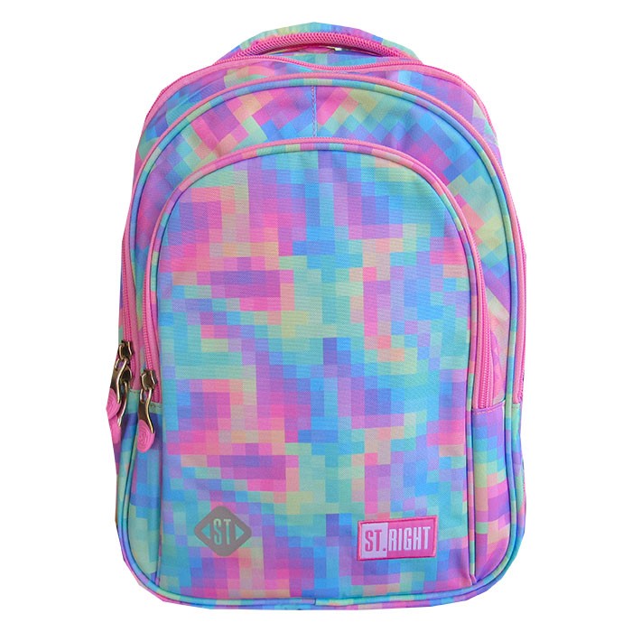 Ghiozdan-clasele-I-IV-4-compartimente-Majewski-Gama-St-Right-Colectia-Pastel-Pixel-2025-BP-58