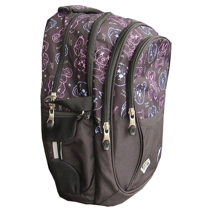 Ghiozdan-clasele-V-VIII-4-compartimente-Majewski-Gama-St-Right-Colectia-Trouble-Maker-Bear-2025-BP-01