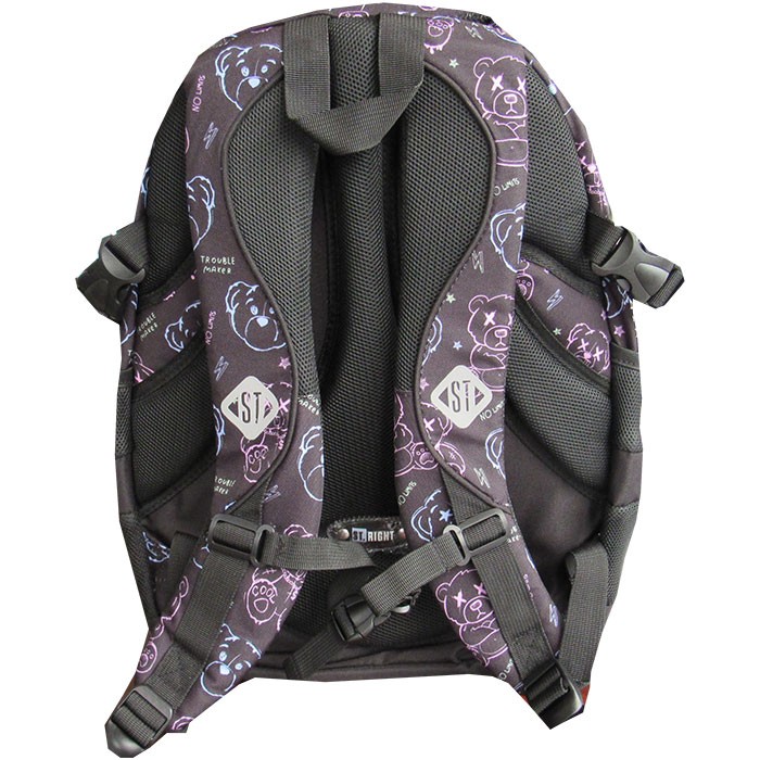 Ghiozdan-clasele-V-VIII-4-compartimente-Majewski-Gama-St-Right-Colectia-Trouble-Maker-Bear-2025-BP-01