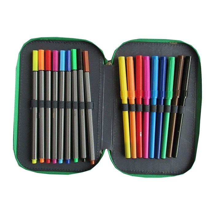 Penar-echipat-3-fermoare-Majewski-Gama-St-Right-Colectia-Green-Game-2025-PC-05-20x13x6-cm