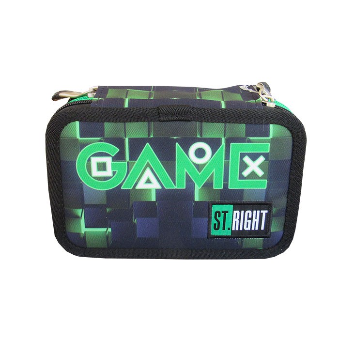 Penar-echipat-3-fermoare-Majewski-Gama-St-Right-Colectia-Green-Game-2025-PC-05-20x13x6-cm