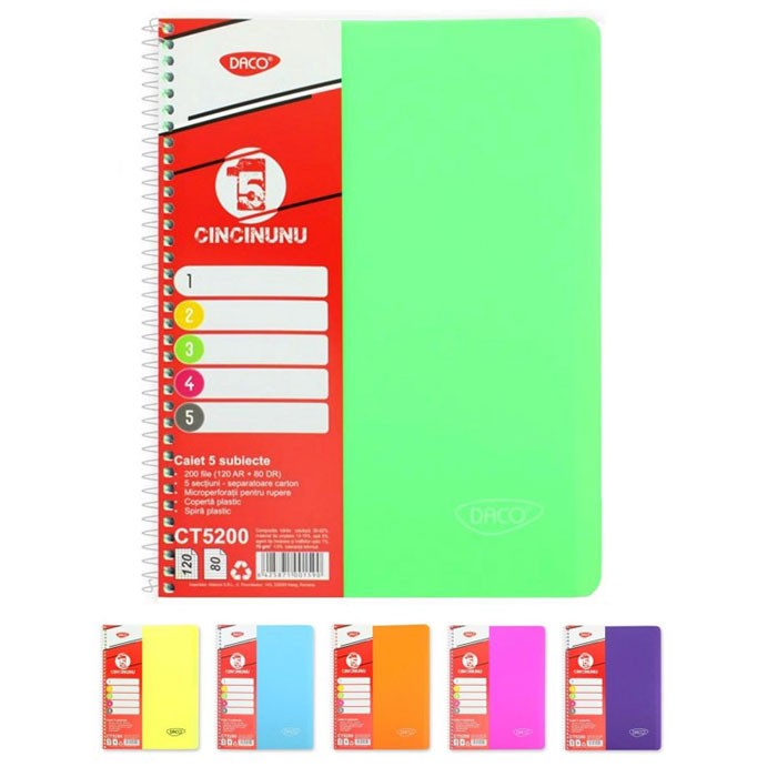 Caiet-A4-cu-spira-200-file-120-file-aritmetica-80-file-dictando-5-subiecte-coperta-PP-Daco-CT5200