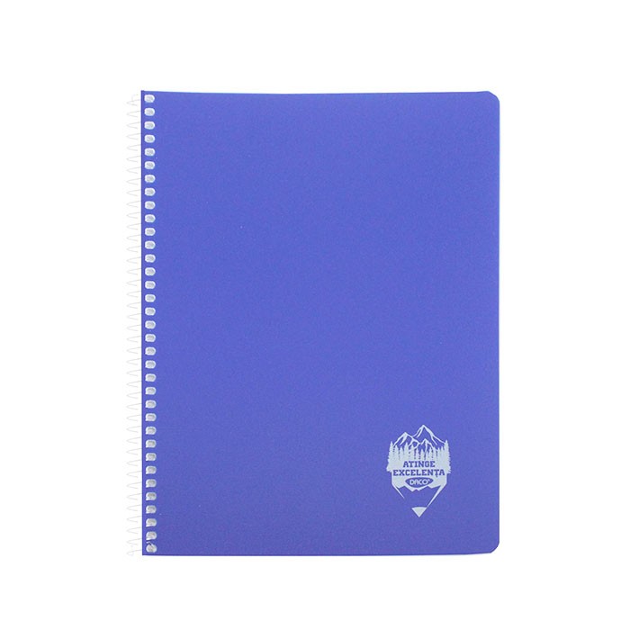 Caiet-A5-cu-spira-96-file-linii-coperta-PP-Atinge-Excelenta-Daco
