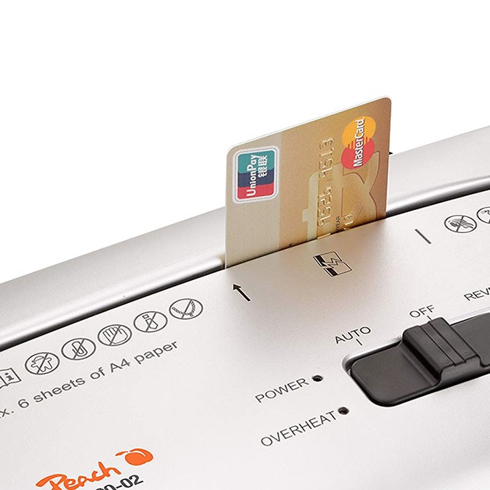 Distrugator-de-documente-Peach-PS500-10-6-coli-cross-cut-DIN-P-3