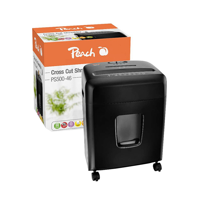 Distrugator-de-documente-profesional-Peach-PS500-46-12-coli-cross-cut-DIN-P-4