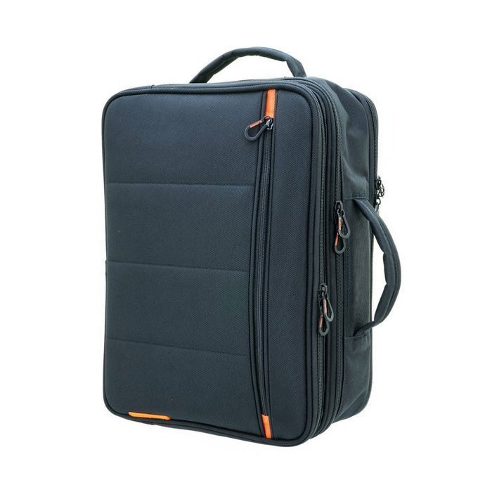 Geanta-convertibila-Davidts-The-Chase-neagra-43x31x18-cm