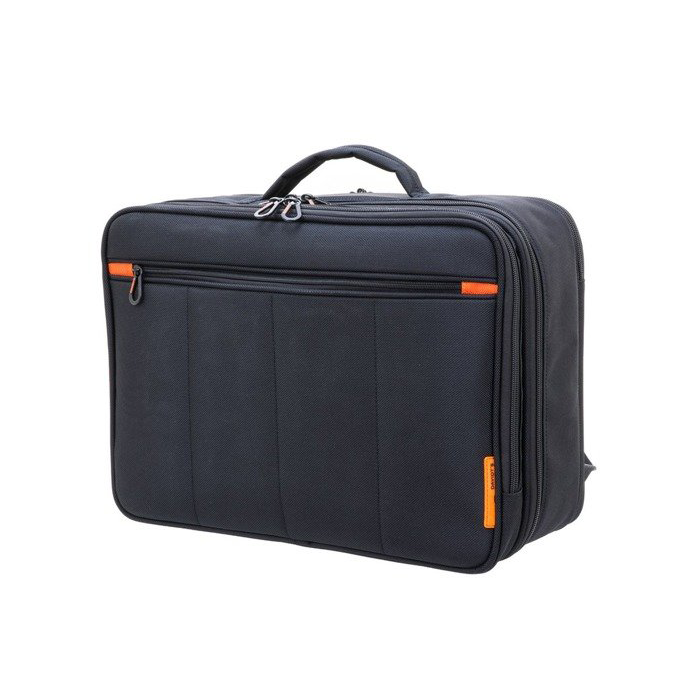 Geanta-convertibila-Davidts-The-Chase-neagra-43x31x18-cm