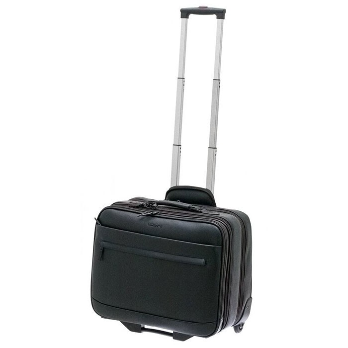 Geanta-tip-troller-Davidts-Oran-neagra-455x39x25-cm