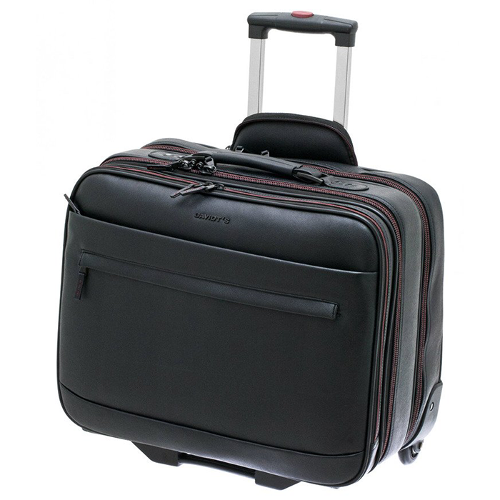Geanta-tip-troller-Davidts-Oran-neagra-455x39x25-cm