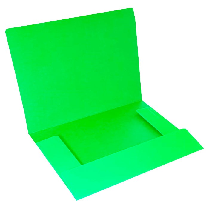 Mapa-din-carton-cu-elastic-700-gmp-verde-fluo