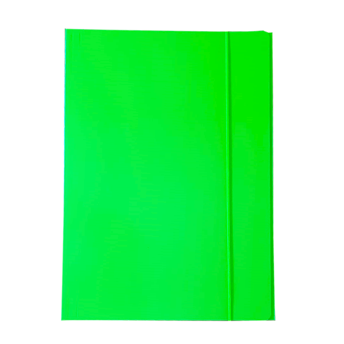 Mapa-din-carton-cu-elastic-700-gmp-verde-fluo