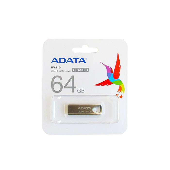 Memory-stick-USB-20-Adata-UV210-64-GB-metalic-fara-capac