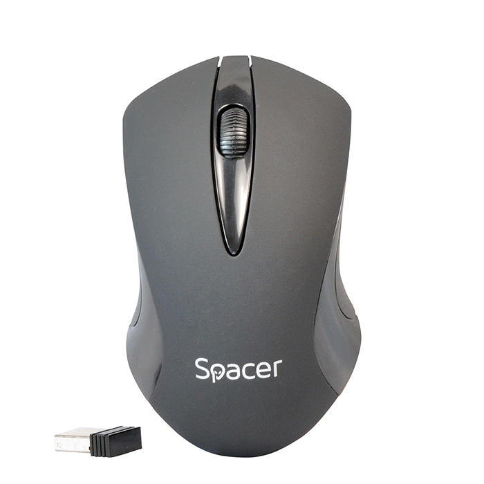 Mouse-optic-Spacer-SPMO-W12-wireless-negru