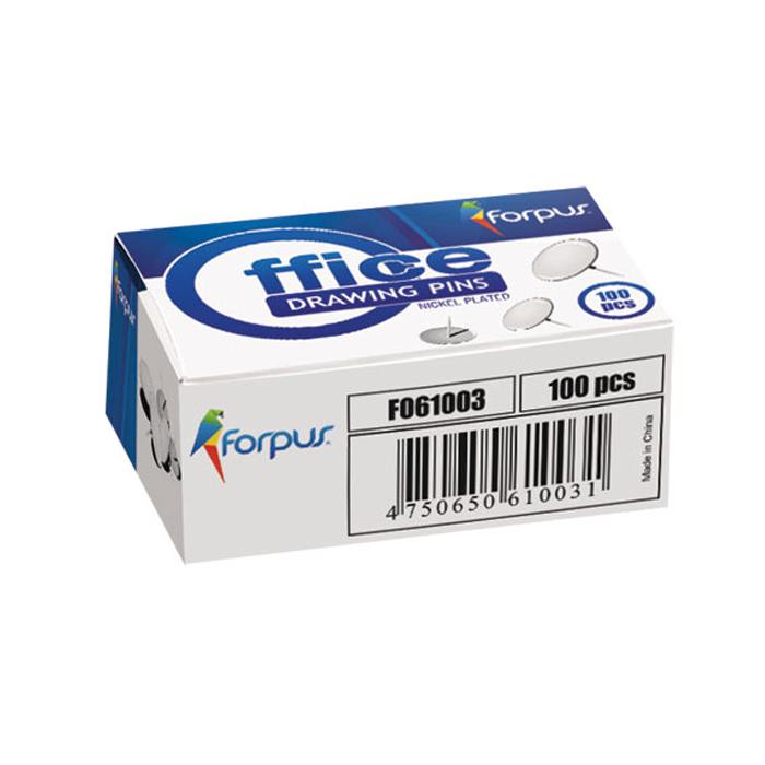 Pioneze-Forpus-61003-argintii-100cutie