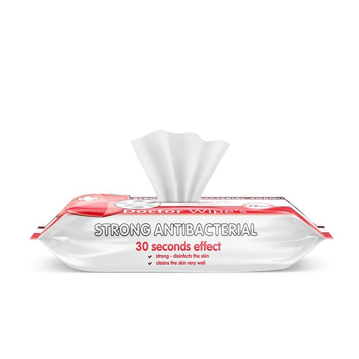 Servetele-umede-antibacteriene-Dr-Wipe-72-bucatipachet