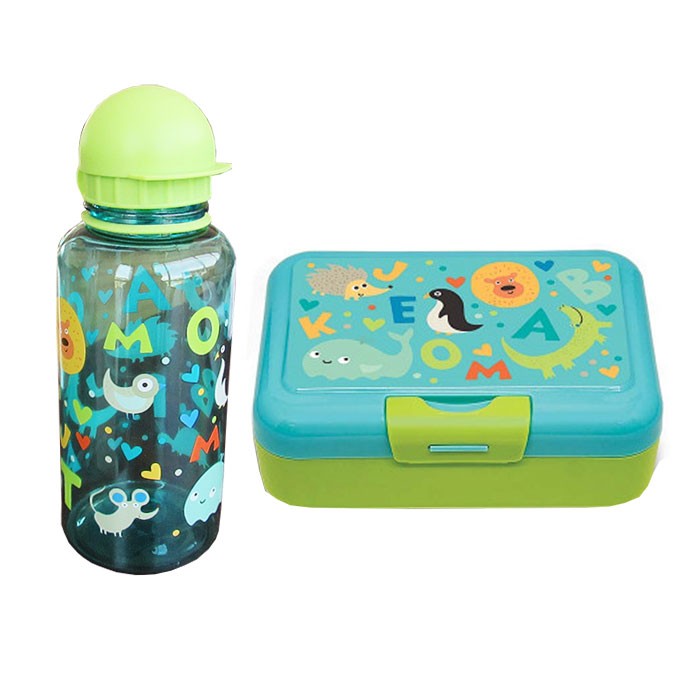 Set-Sticla-pentru-apa-si-Cutie-pentru-sandwich-S-cool-Letters-SC1592