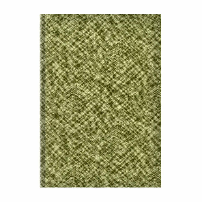 Agenda-nedatata-A5-Adria-hartie-ivory-coperta-verde