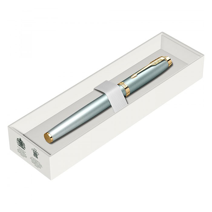 Roller-Parker-IM-Royal-Rituals-turcoaz-mat-cu-accesorii-aurii