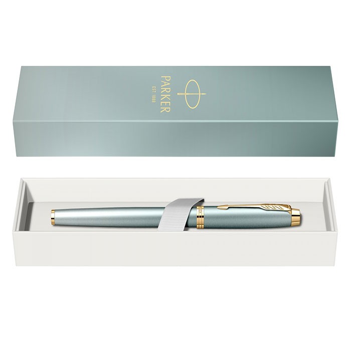 Roller-Parker-IM-Royal-Rituals-turcoaz-mat-cu-accesorii-aurii